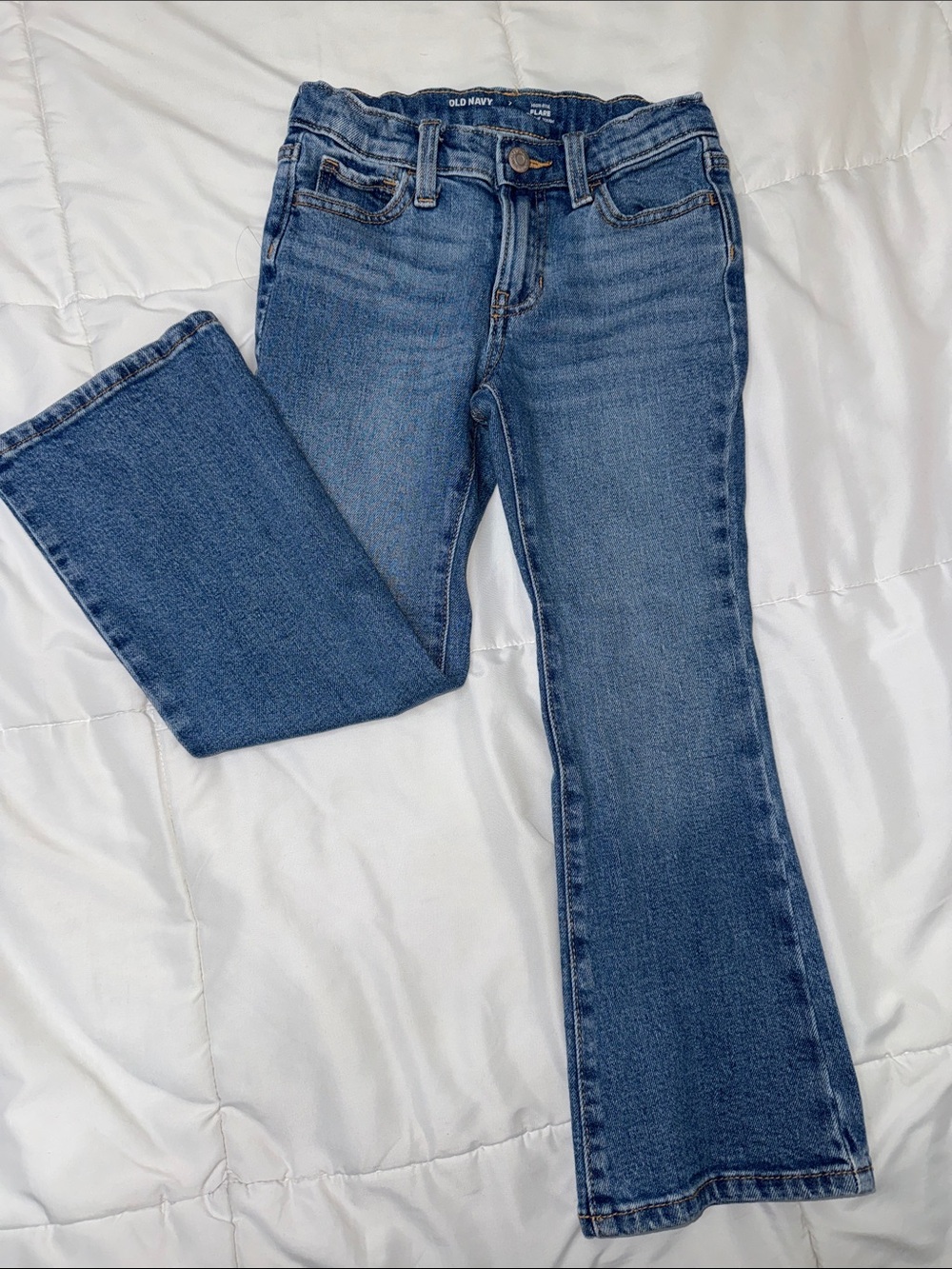 Old Navy Girl’s Medium Blue Flare Jeans